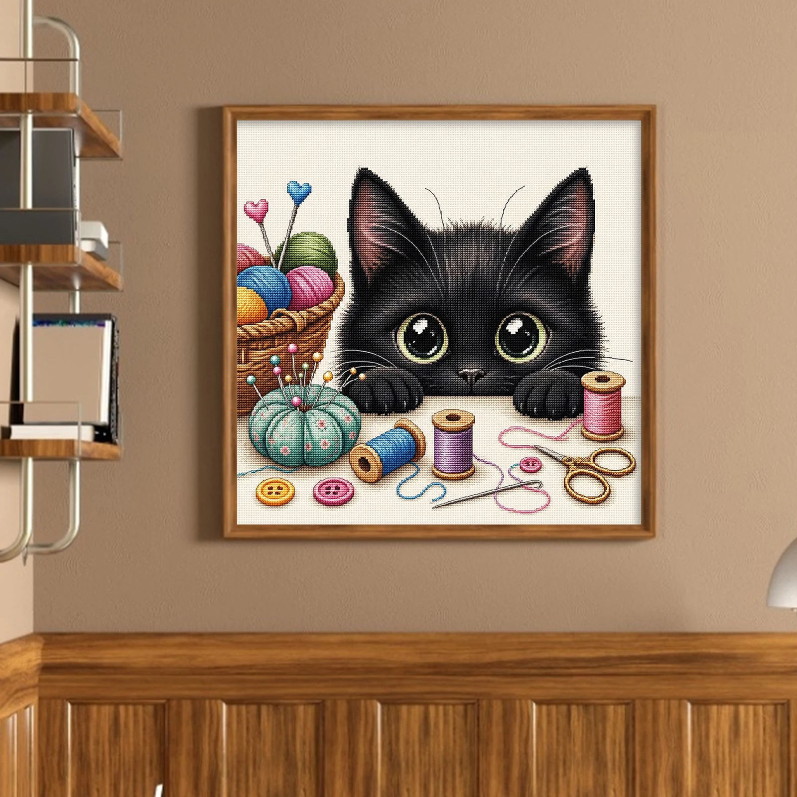 Kit de broderie au point de cr - Cross Stitch Stamped Kits Beginners avis et prix