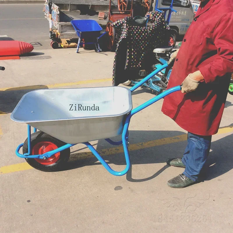 ~Radwagen, einzelner Gartenabfall, Konstruktion, Dünger, Baustellenwagen, Werkzeug