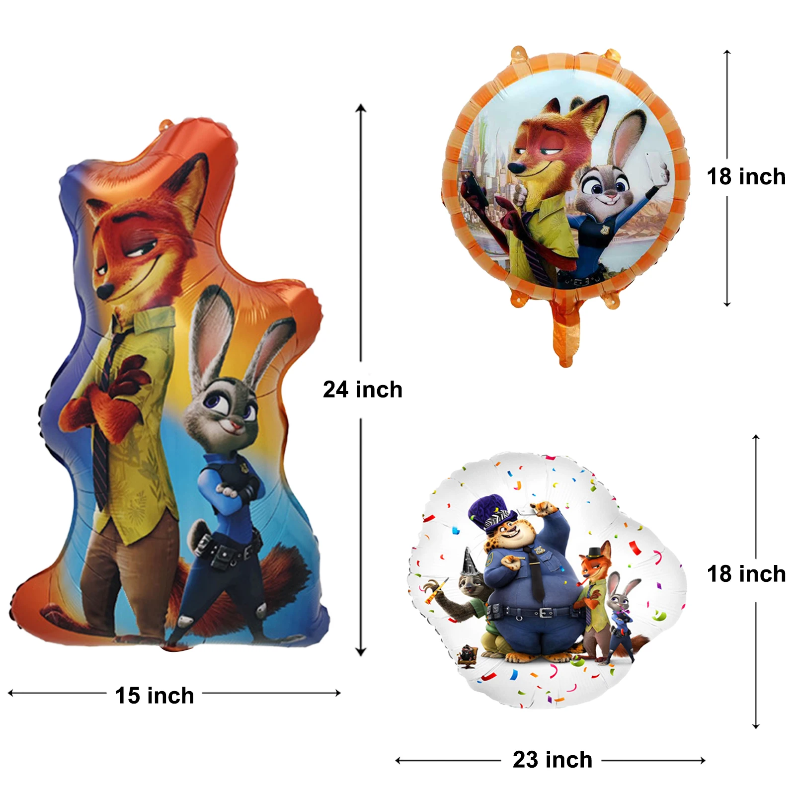 Balões Decorativos de Personag - Wedding Zoo avaliação e preço