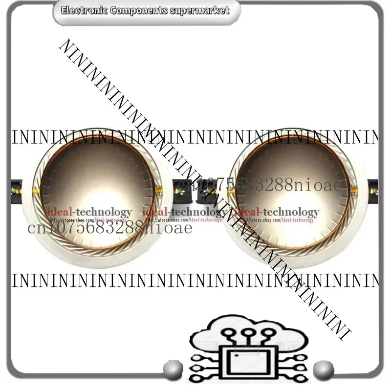 

2 шт. 16 Ом сменная диафрагма для B&C DE610 MMD610 64,8 мм плоский провод.