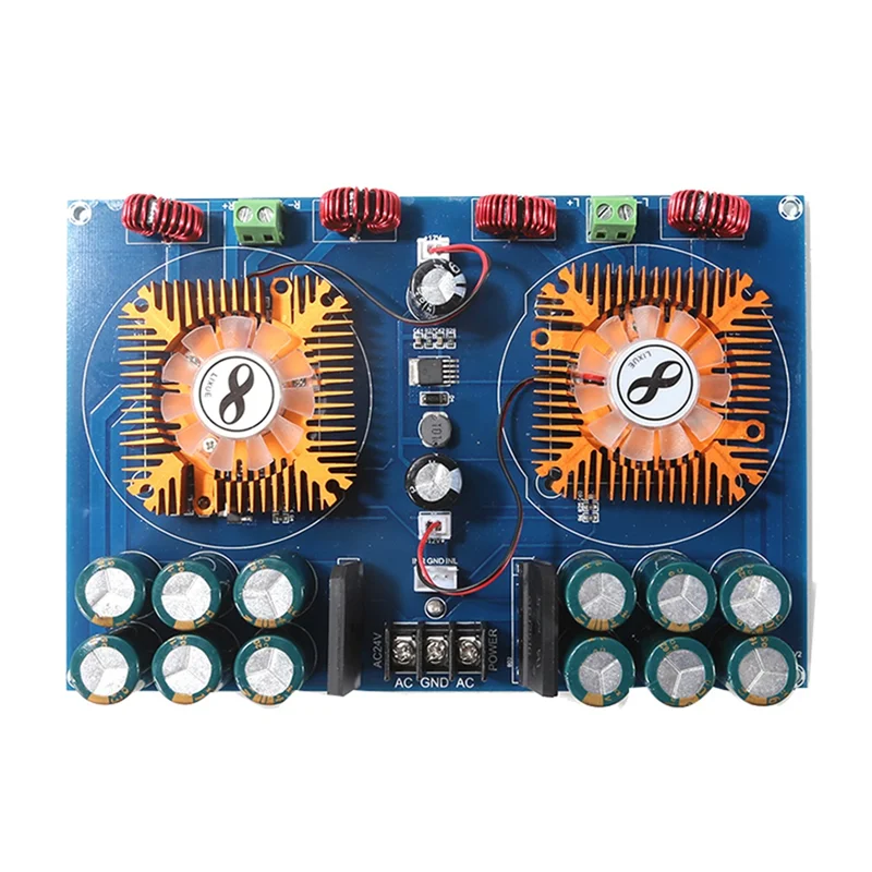 XH-M258 High Power TDA8954TH Dual 420W Digital Audio Amplifier Board Pure Rear Power Amplifier Board Module Trwały i łatwy w użyciu