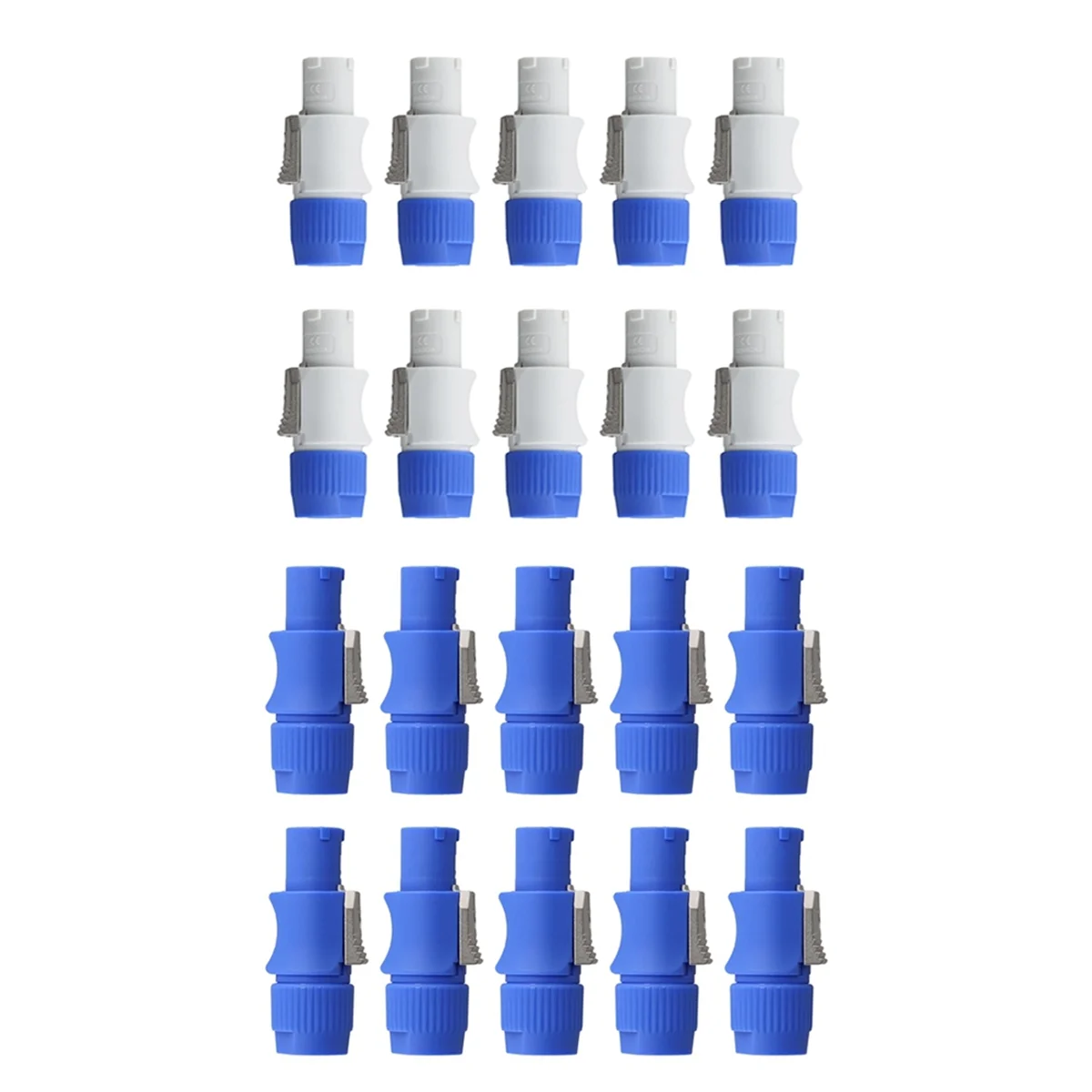 New Tech 20 Pz 3 PIN Maschio Powercon Connettore Ingresso Segnale Jack per Fascio di Luce Stage Light Power