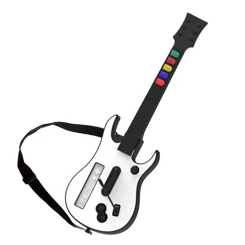 Controlador de guitarra Doyo para juegos Wii Guitar Hero y Rock Band (excluido Rock Band 1) consola de mando remoto