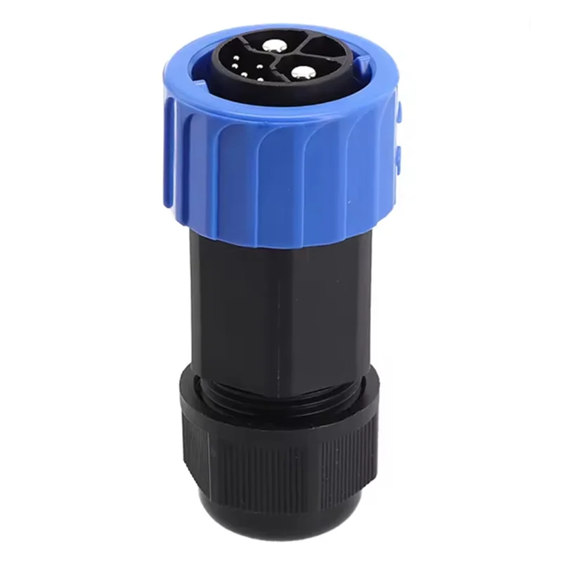 ABGG-M23 Battery Connector Motorcycle Charger Socket 2+ 1 Plus 5 IP67 Waterproof Male For Energy Vehicles