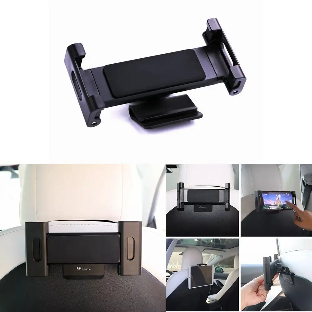 For Tesla Model 3/Y Car Back Seat IPAD Mobile Phone Holder Mount Accessories Parts