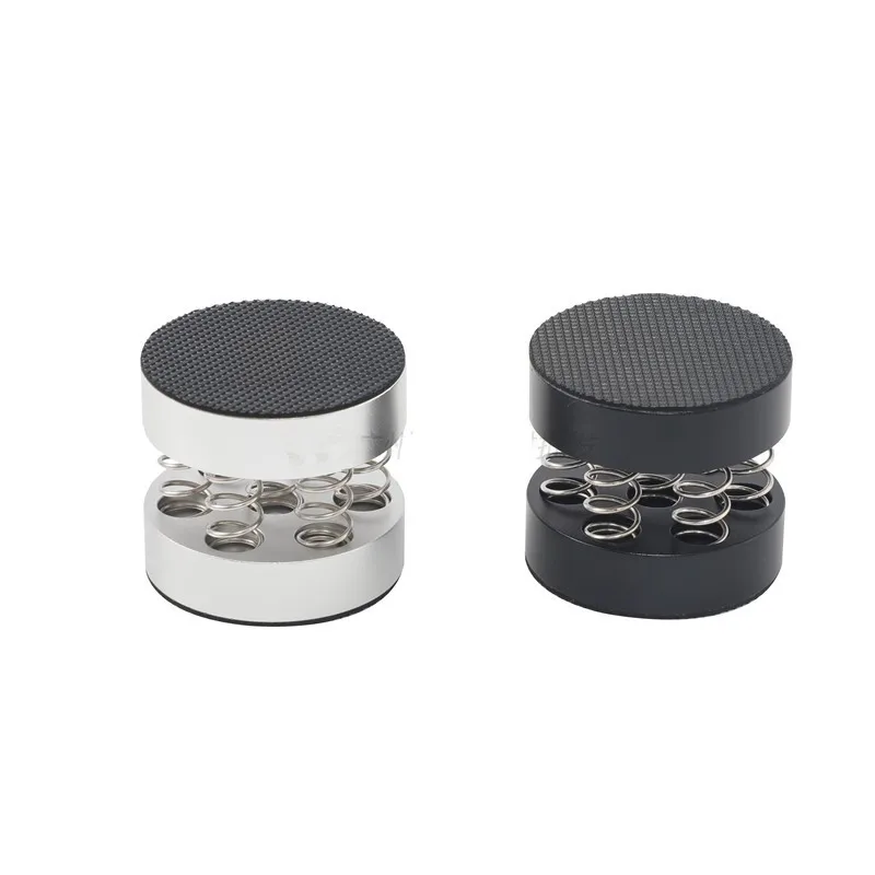 

Silver / Black Diameter 45mm high 41mm All-aluminum Audio Amplifier Speaker Feet Avoid Vibration Nail