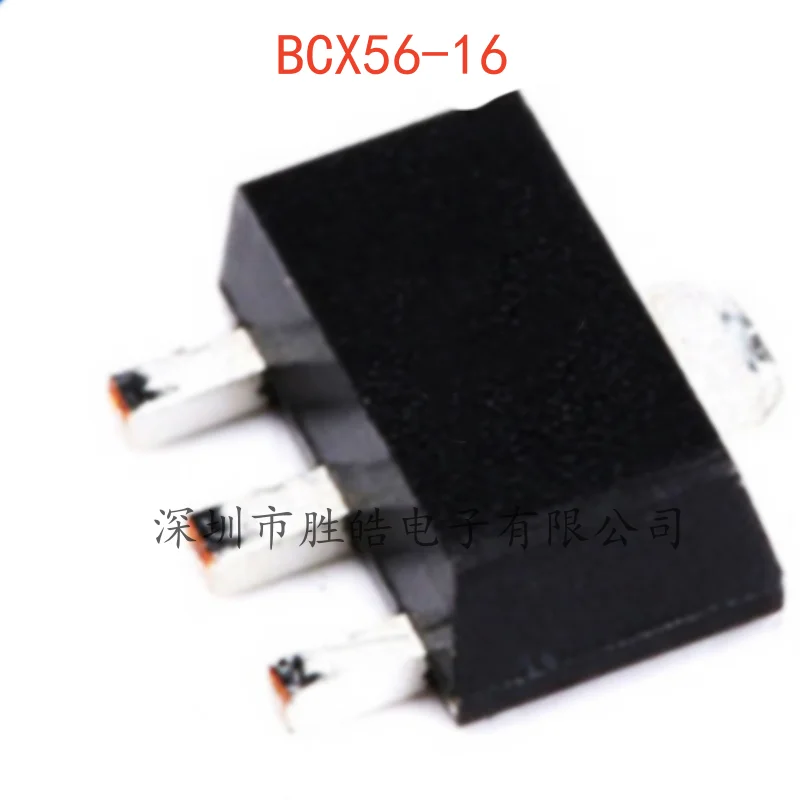 (10PCS)  NEW  BCX56-16   BCX56  BL Screen Printing  Bipolar Junction Transistor  SOT-89  BCX56-16    Integrated Circuit