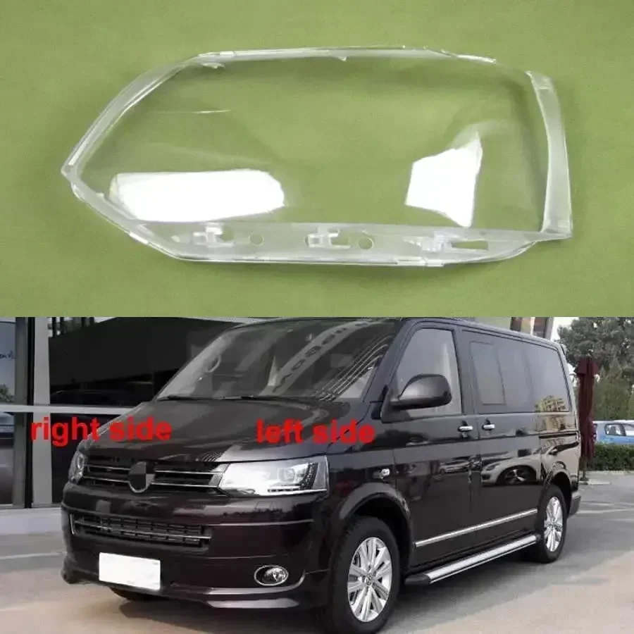 For Volkswagen VW Multivan T5 2012-2015 Car Accessories Headlight Lens Cover Transparent Lampshade Headlamp Shell Plexiglass