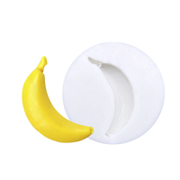 Mini Banana Silicone Mold Sugarcraft Chocolate Cupcake Baking Mold Resin Fondant Cake Decorating Tools