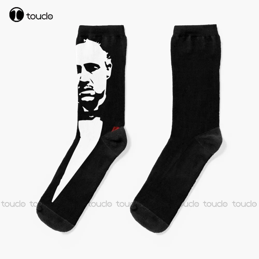 The Godfather Socks For Women Christmas Gift Unisex Adult Teen Youth Socks Custom 360° Digital Print Women Men Funny Sock