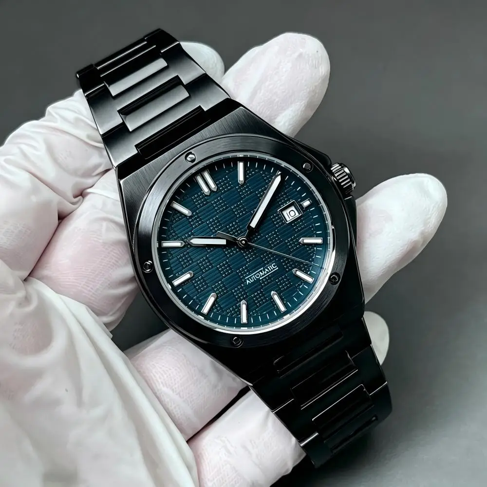 The latest stylish black 40mm men's wristwatch, with 8215/1612 automatic mechanical movement, specially designed for men.