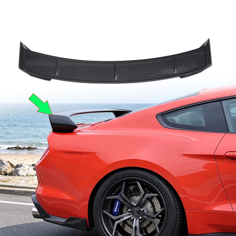 For Racing Rear Wing Ford Mustang S550 2015-2023 Automobiles Accessories Exterior Parts Body Kits 3