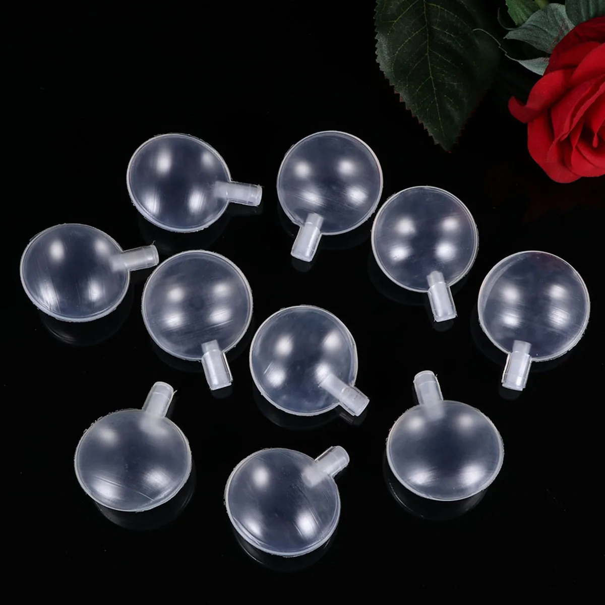 

50pcs 35Mm White Pp Plastic Squeaker Replacement Parts For Dog Pet Noise Maker Whistle Reusable Instrument Components