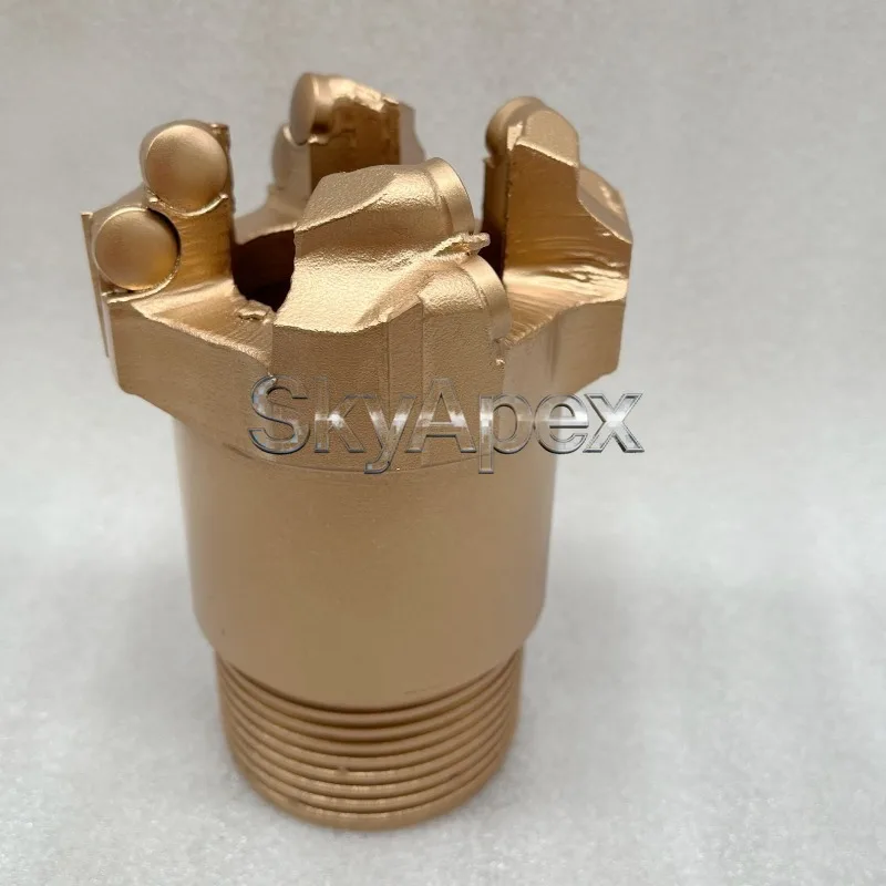 1PC Ribbed PDC Diamond Core Drill Bit For Exploration With High Wear Resistance For Sandstone Limestone And Shale Formation