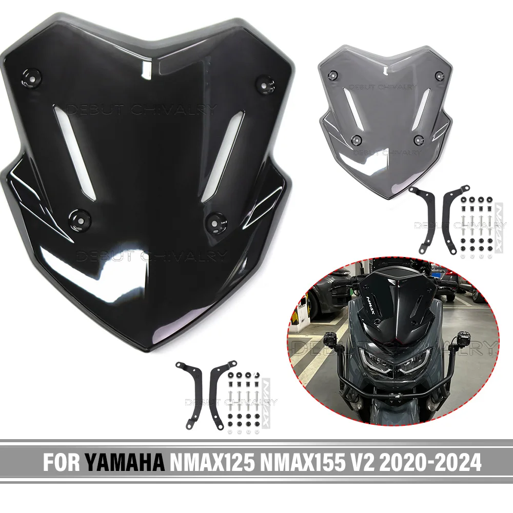 deflecteur-de-vent-de-pare-brise-avant-de-moto-carenage-de-flux-d'air-de-sport-pour-yamaha-nmax155-125-v2-2020-–-2024-nmax155-nmax125