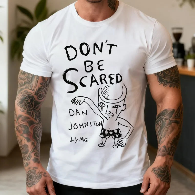 Retrospective T-shirt, Daniel Print Top, Johnston 1961 - 2019. We Will Miss You. Letter Pattern T-shirt for Menwomen Street Top