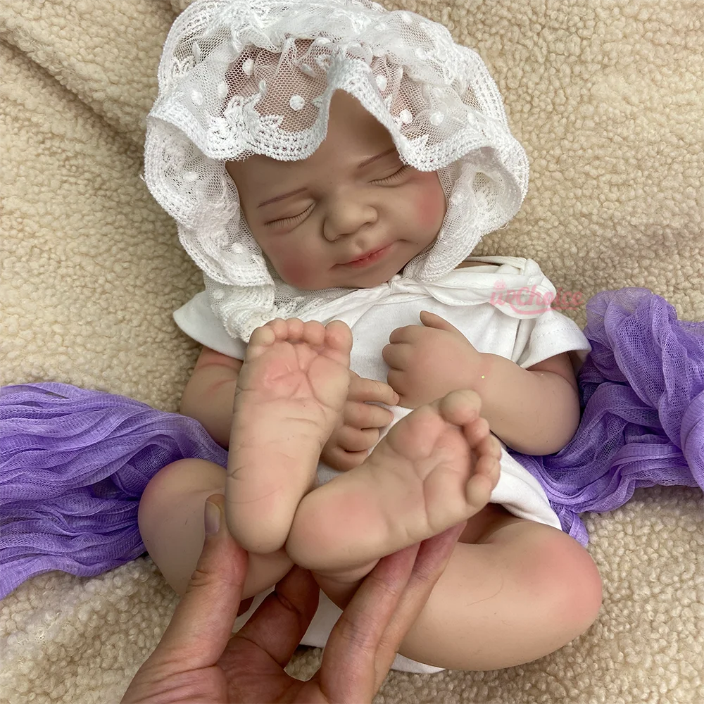 口を開けた状態の20インチ洗えるシリコン製リボーンドール、パスカル、クリスマス、新生児ギフト、早産児、女の子/男の子、子供の誕生日プレゼント