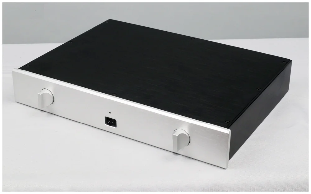 

New Aluminum Chassis DIY HiFi Preamplifier Audio Shell Case Size 430*308*70mm