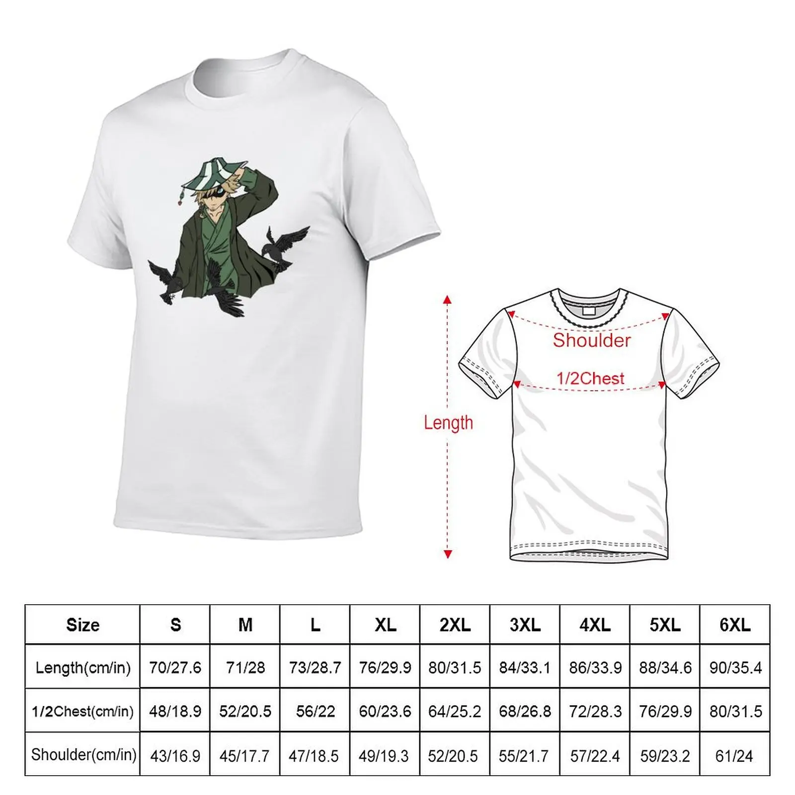 Philza with Crows T-Shirt t shirt man plain man t shirt cotton high quality T-Shirt