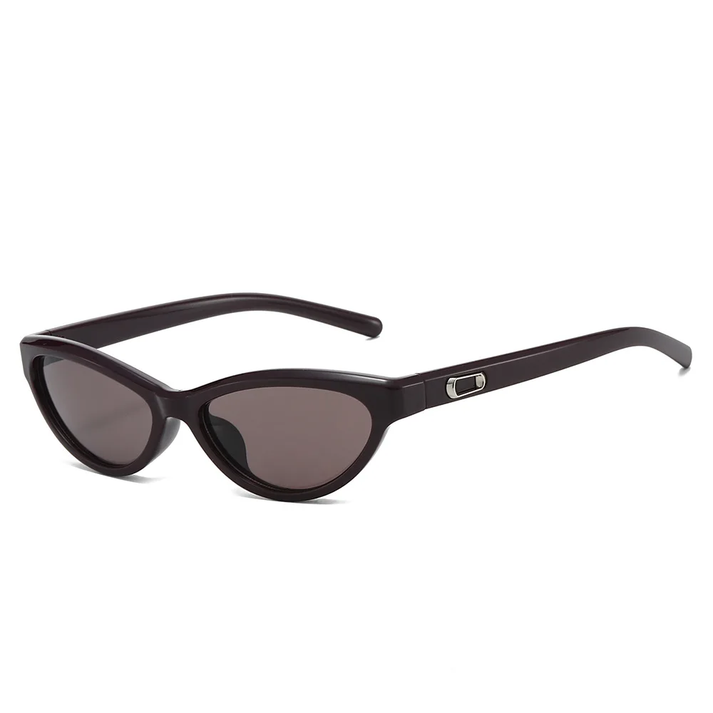 Koreanische Cat-Eye-Sonnenbrillen für Damen, hochwertige UV400-Luxus-Designer-Mode-Sonnenbrillen für Frauen, geeignet für junge Frauen