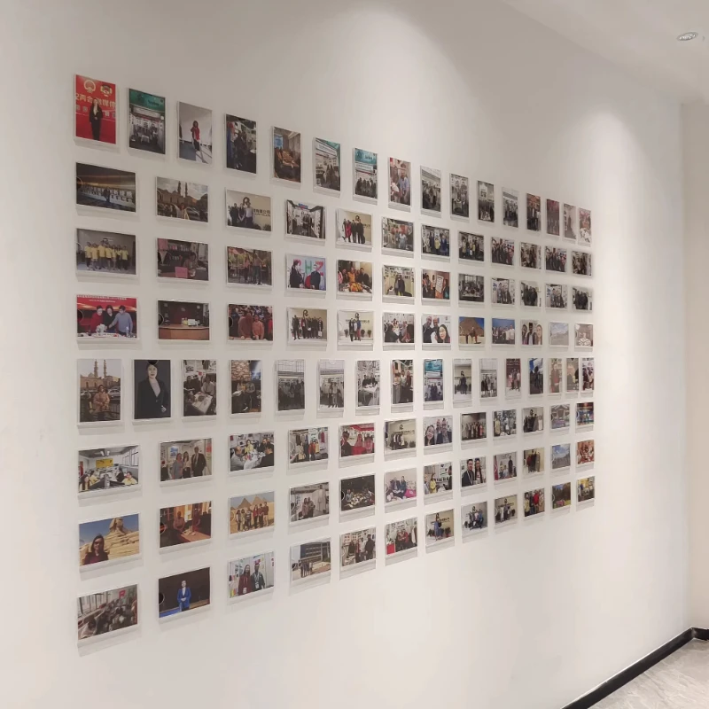School dance classroom photo wall training teaching training institution photo wall 5 inch acrylic display