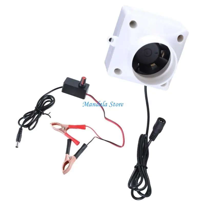 U2JC 12 فولت مروحة العادم المنزل هادئ مضمنة الأنابيب مروحة قناة الحمام النازع التهوية المطبخ المرحاض جدار فتحة تهوية