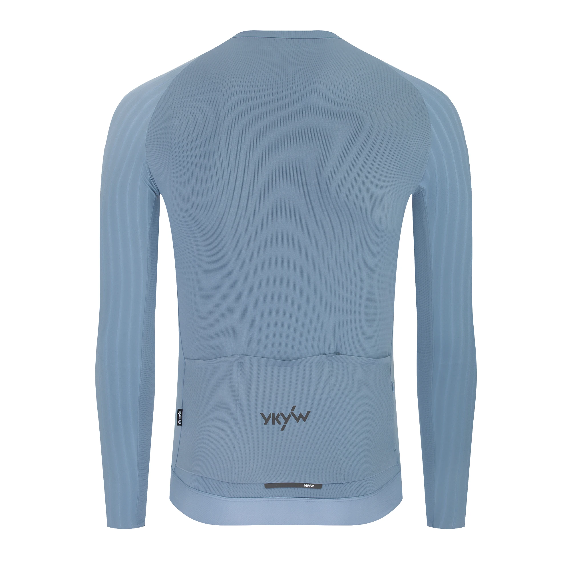 YKYWBIKE Herren-Radtrikot Langarm 2026 Rennrad-Shirt YKK Fahrradtrikot Atmungsaktiv Aerodynamisch Raglan-Ärmel – Detail 29