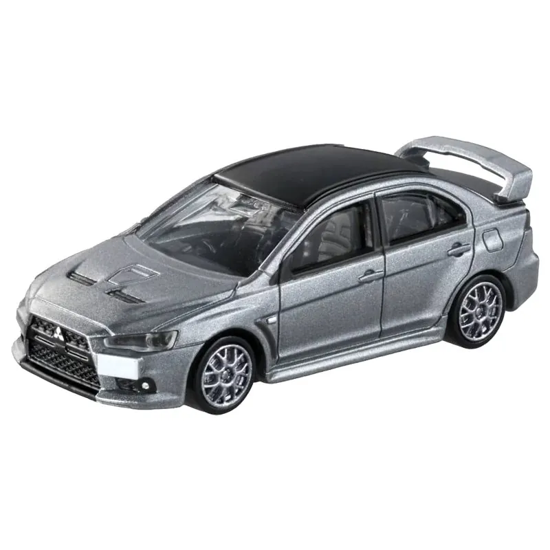 Original TAKARA TOMY Tomica Premium No.02 Mitsubishi Lancer Evolution Final Edition 1/61 Diecast Alloy Model Car with Working Su