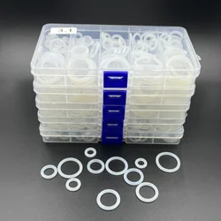 VMQ White Silicone O Ring Thickness 1.5/2.0/2.4/3.1 Wear Resistance Waterproof Heat-Resistant Silicone Seal ORing Set