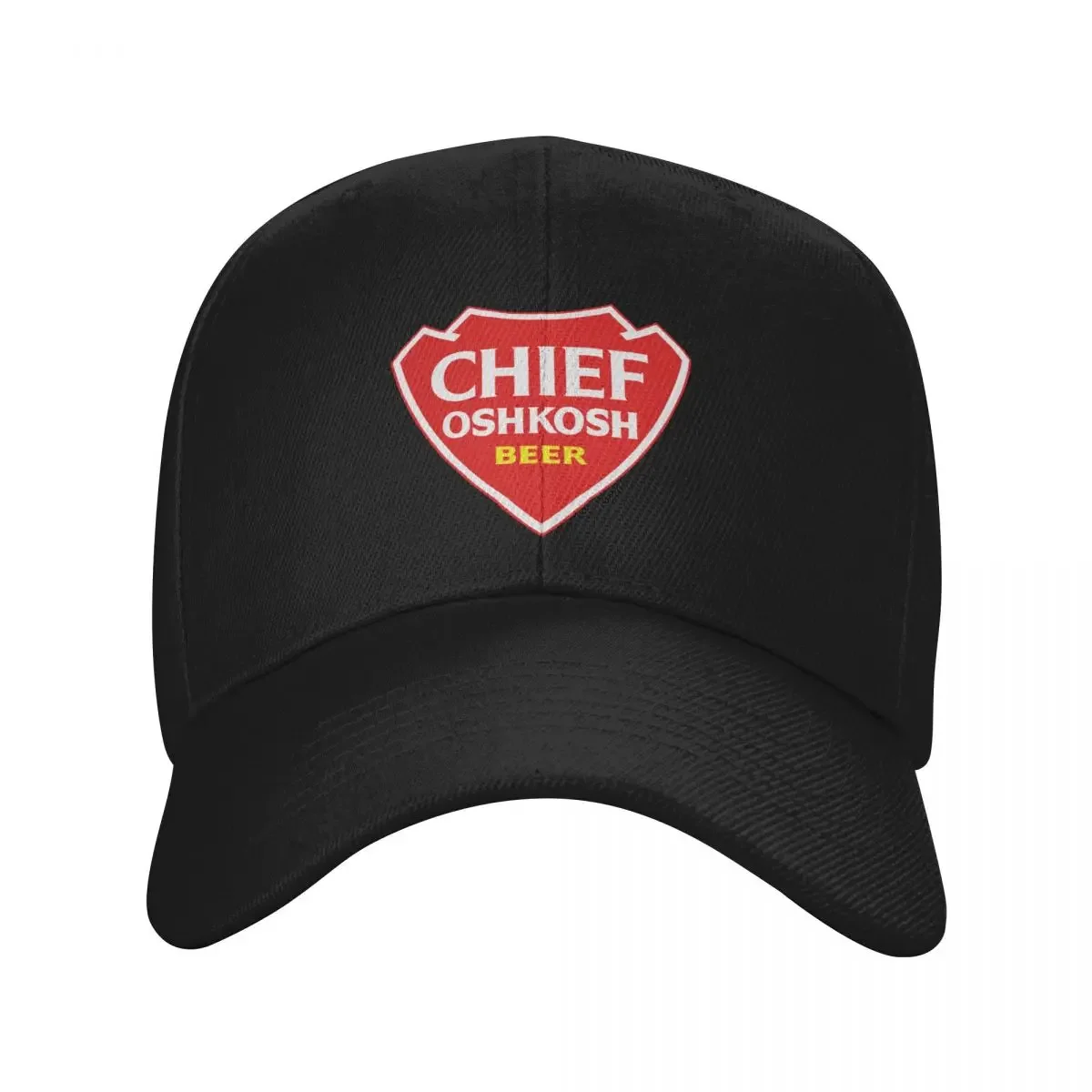 Chief Oshkosh 1970's Arrowhead Design Baseball Cap Snap Back Hat dad hat tea Hat Icon Ladies Men's