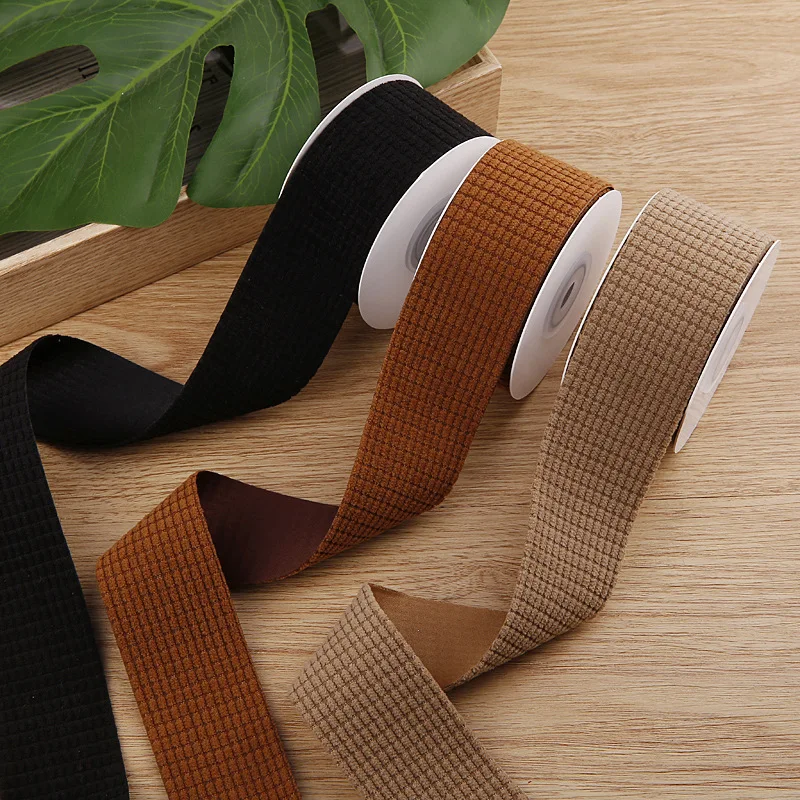 10 Yards Plaid Ribbon for DIY Hair Bows Accessories Make Toys, and Clothing Materials Handmade Crafts