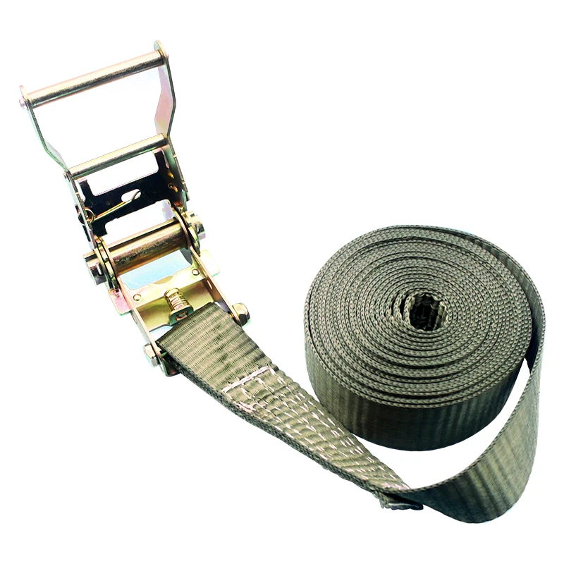 2/3/4/5/6M Ratchet Tie Down Cargo Lashing Shipping Package Strap Shipment Packing Belt Assembly Sling,1.5\