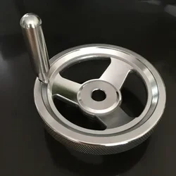 Maniglia in acciaio inox volantino macchina utensile meccanico l valvola