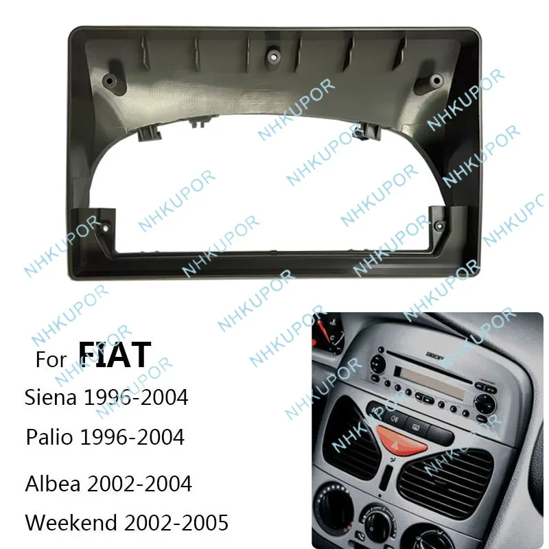 

Комплект рамки автомобильного радио для FIAT Palio/Siena1996-2004/Albea/выхідного дня, автостерео, панель для установки приборной панели