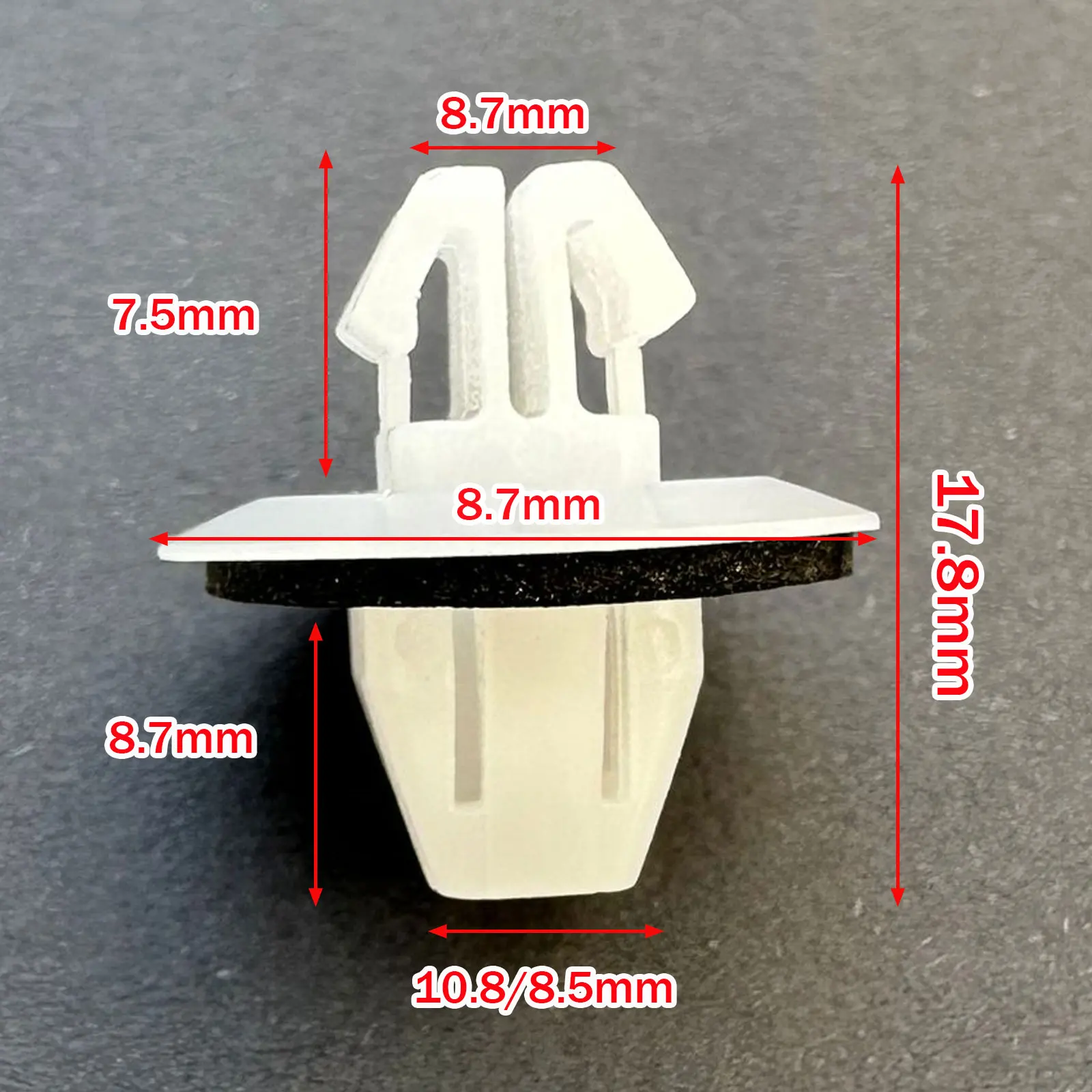 الزجاج الأمامي القلنسوة لوحة العجلة قوس تقليم الجانب تنورة كليب التجنيب لتويوتا كورولا RAV4 سوزوكي سويفت جيمي 7755365D00