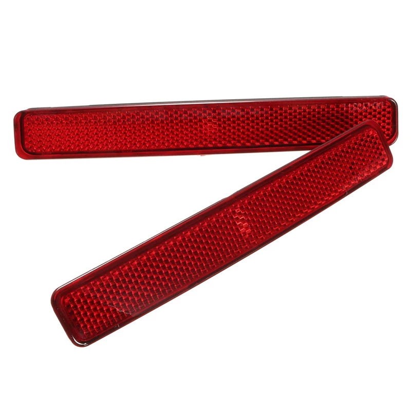 4Pcs Rear Bumper Reflector Tail Light Bars Brake Parking Warning For-Vw /Volkswagen /Transporter T5 image 3