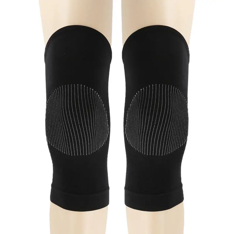 1 Pair Of Cotton Nylon Knee Pads Women Warm Knee Joints Seamless Protection Prevention Arthritis Knee Pads