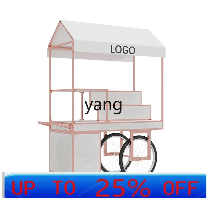 

LTT shopping mall stall promotion display stand mobile stall trolley