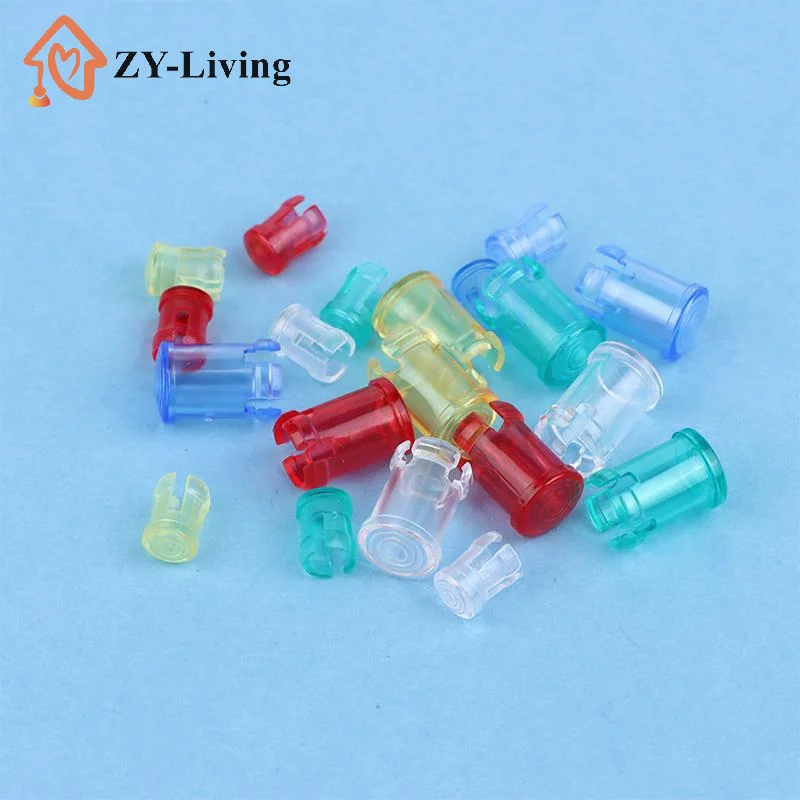 20Pcs/lot 3MM 5MM LED Light Emitting Diode Lampshade Light Guide Light Guide Cap Protective Cover Led Transparent Lamp Caps