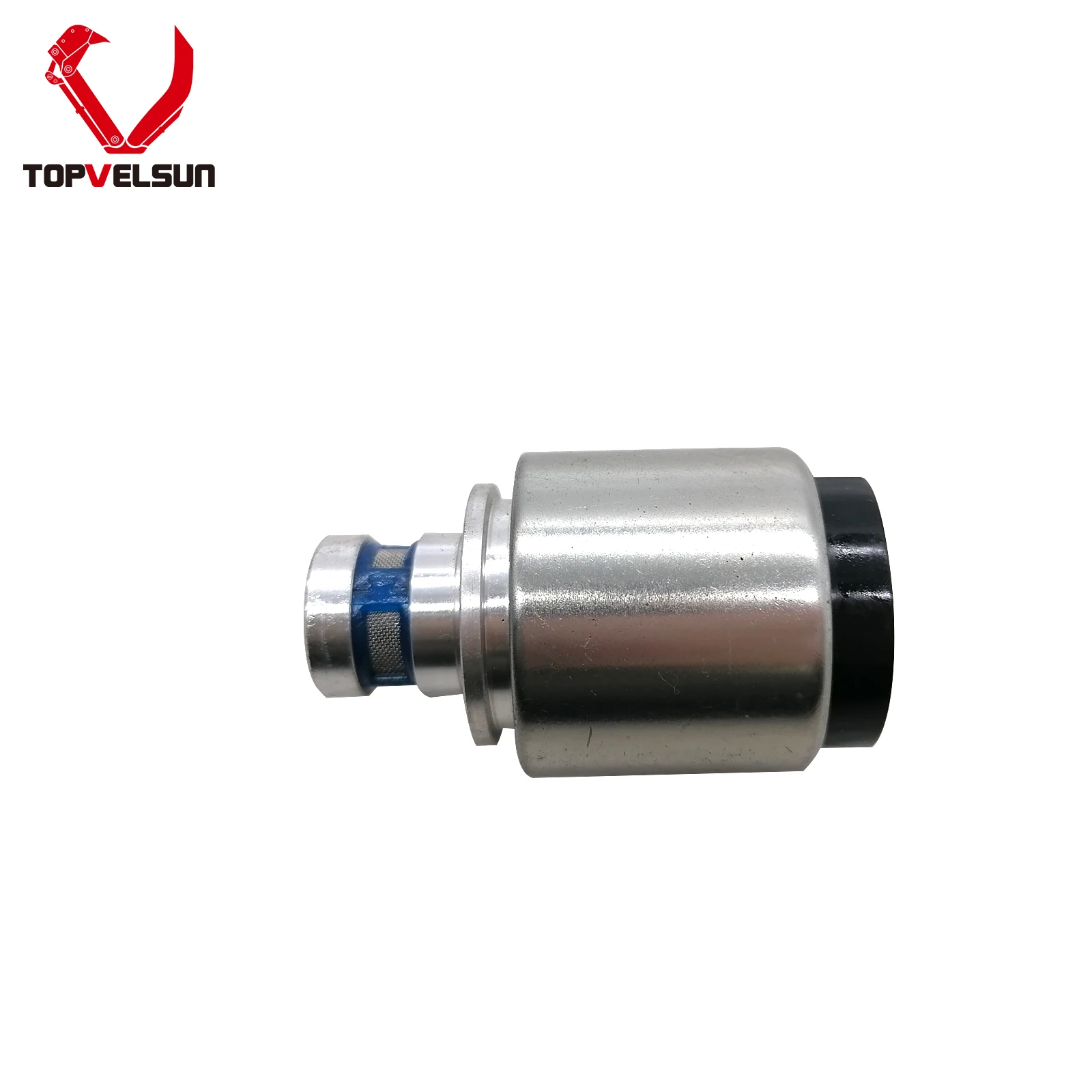 Transmission Control Solenoid Valve - TOPVELSUN 0501313375 720001740 Solenoid Valve Compatible with Case 621B 721B 821B 921B