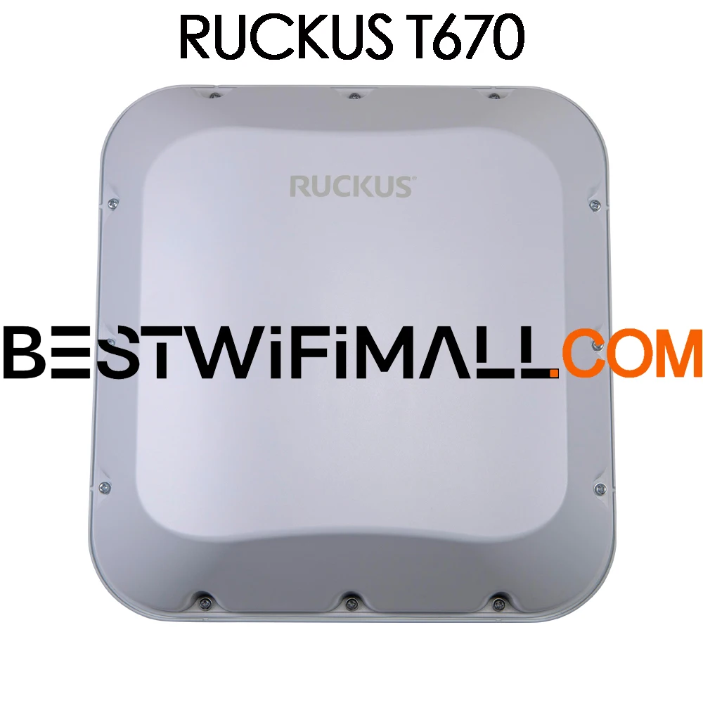 

RUCKUS Wireless T670 901-T670-WW01 901-T670-EU01 901-T670-XX01 802.11BE Wi-Fi 7 9.3G Outdoor Wireless Access Point AP SU/MU-MIMO