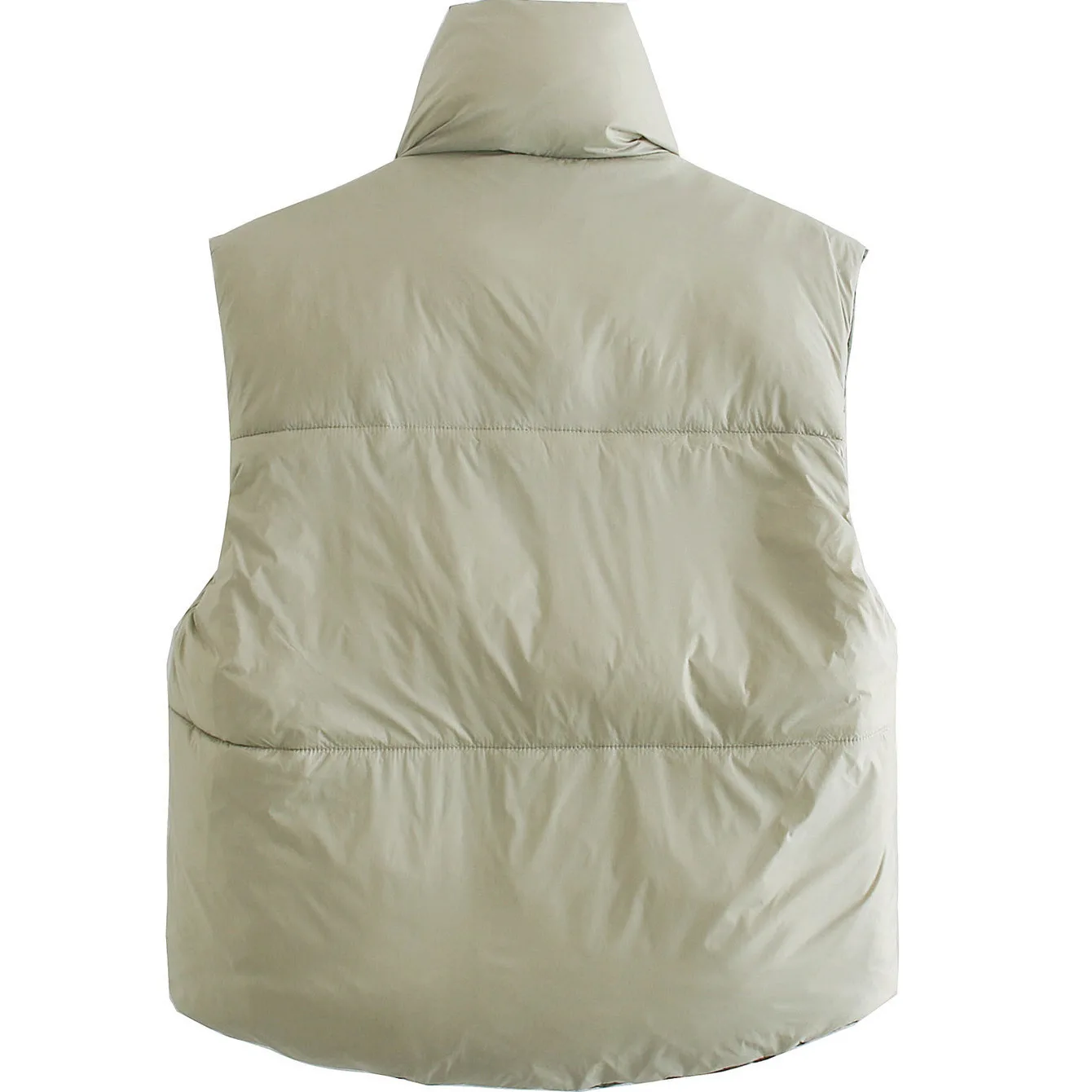 سترة قطنية مزدوجة الجوانب من JNLEAOG تصميم متعدد الاستخدامات للخريف ملابس نسائية جديدة للتنقل بدون زر #3