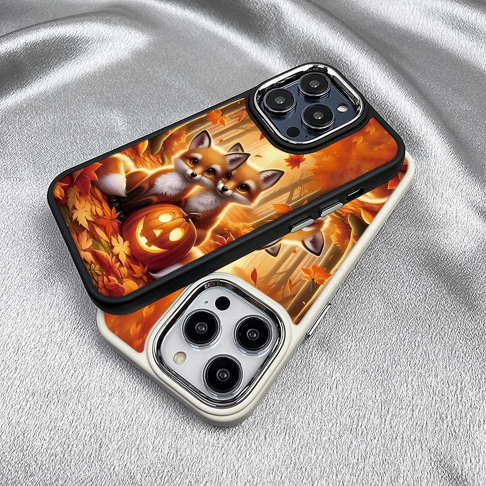 

Halloween Cat and Pumpkin case,suitable for iPhone16Pro Max/ iPhone16Pro/ iPhone16/ iPhone16 Plus to iPhone11 12 13 14 15 series