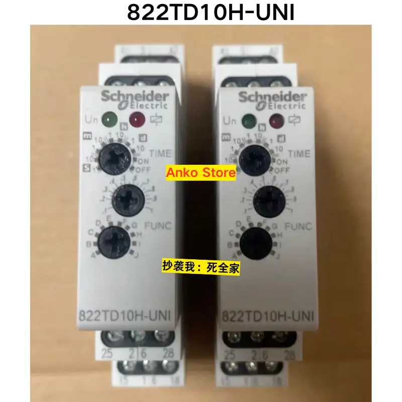 Second-hand test OK  822TD10H-UNI timing relay
