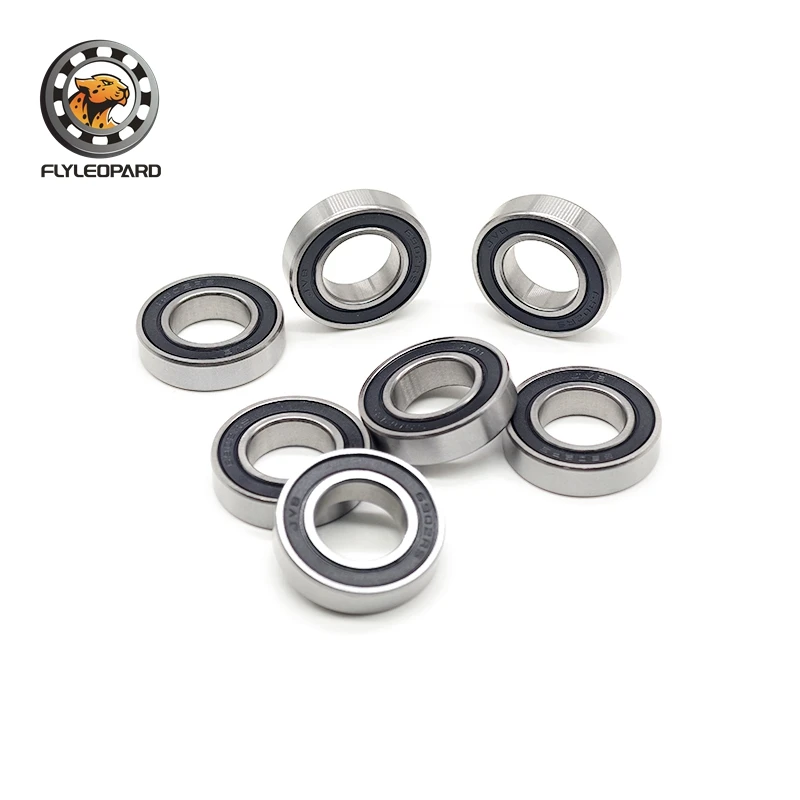1PCS S6902RS Stainless Steel Ball Bearing 15x28x7 mm Double Rubber Sealed High Precision for Food Machinery Medical Equipment