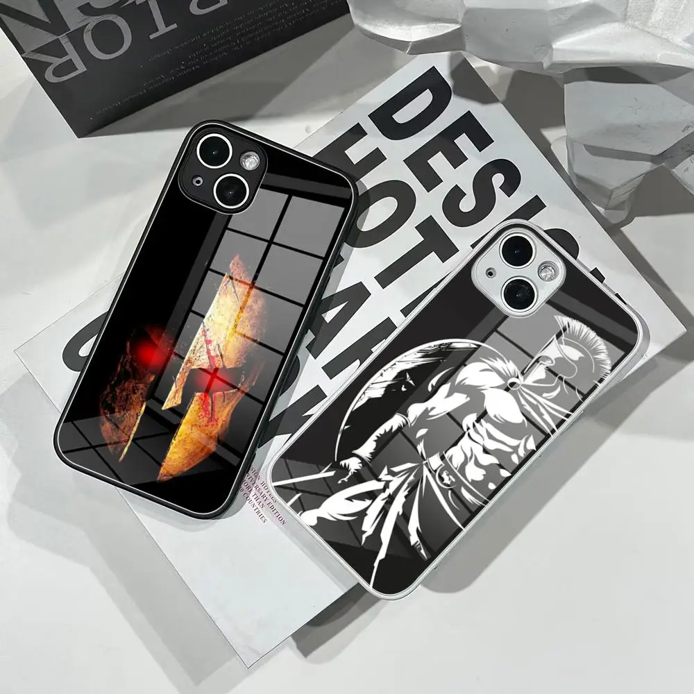 

ACT action game Spartan Phone Case Tempered Glass For IPhone 16 15 Pro Max 14 13 12 Mini Plus Samsung S24 S23 Ultra phone case