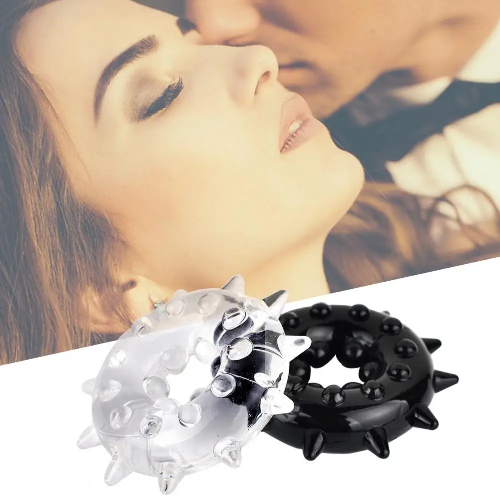 تأخير الوقت حلقة ندفة الثلج شكل الاستمناء مرنة TPE حلقة الانتصاب الكبار لعبة الجنس للرجال حلقة القفل