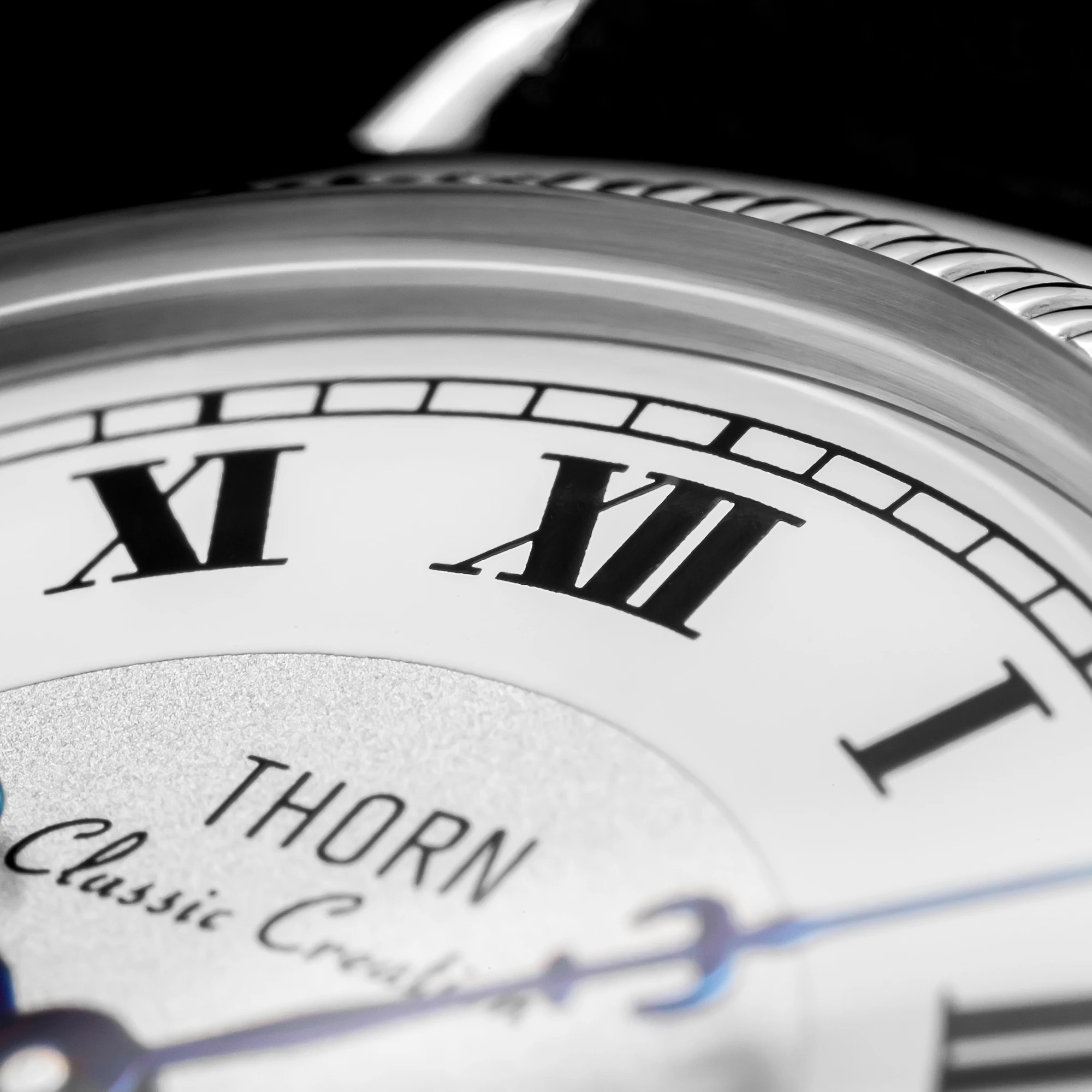 【T002】THORN-Uhr im klassischen Oyster-Stil, antike, kissenförmige Uhr im Retro-Stil, Paaruhr für Herren und Damen – Detail 19