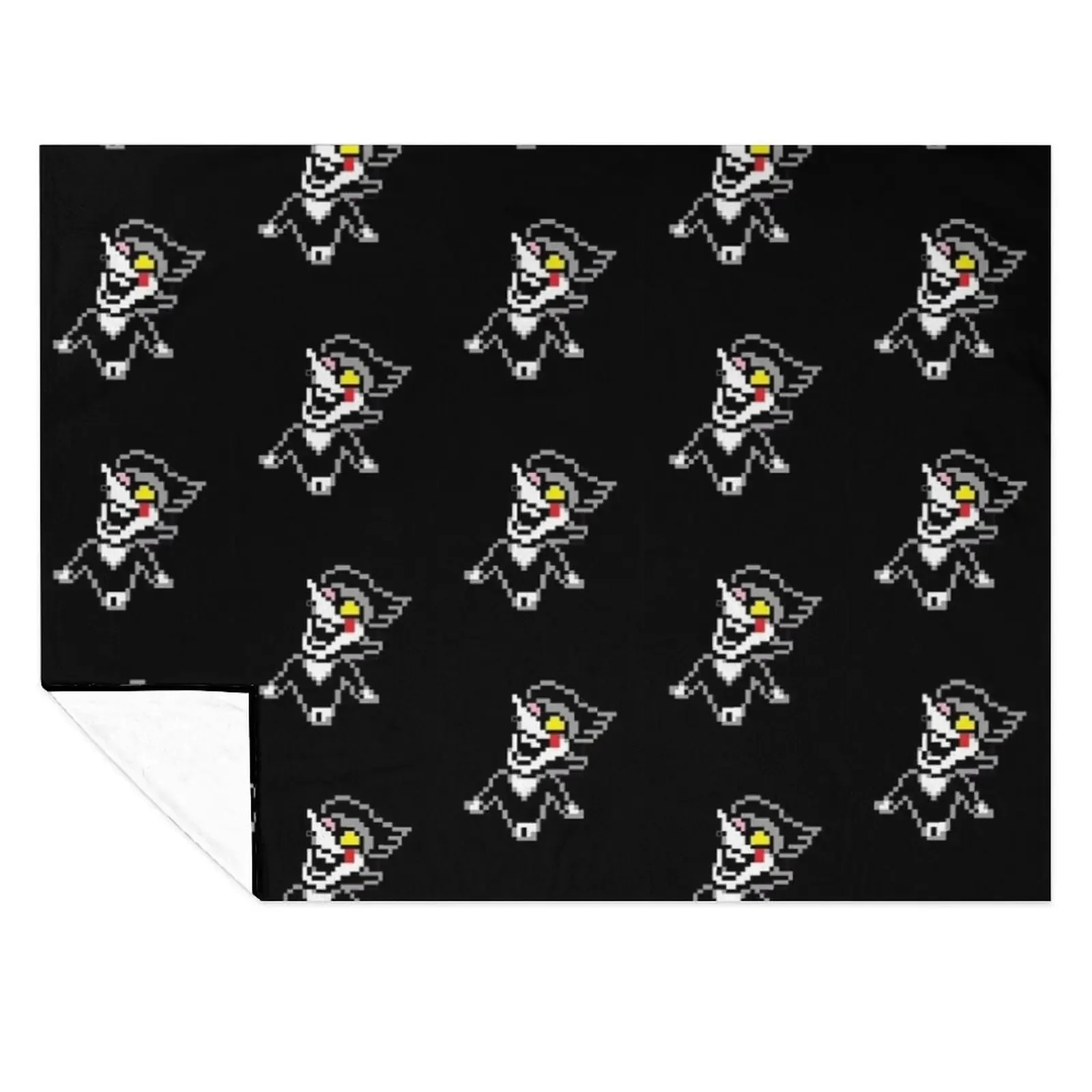 

Spamton Pixel Throw Blanket Thin Retros halloween Single Blankets