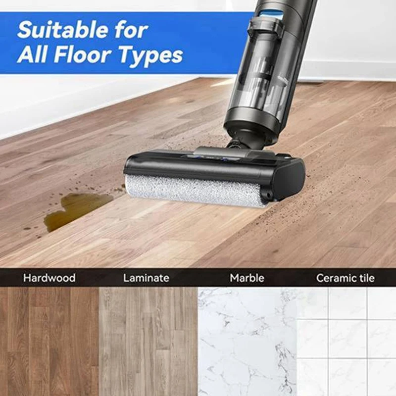 5PCS Roller Brush and Sponge Set for JONR ED 12pro Floor Scrubber